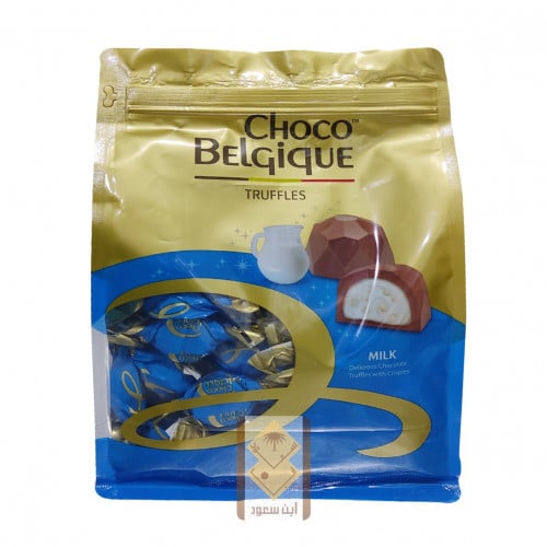 Delicious Chocolate (Milk) Truffles with Crunchy C...