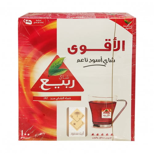 شاي ربيع الاقوى 100 كيس