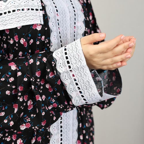 شرشف صلاة لف اسود