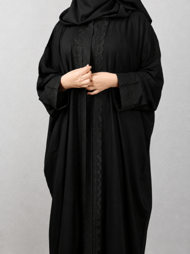 شرشف صلاة مفتوح اسود