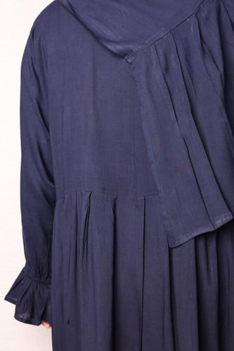 شرشف صلاه مفتوح من الوسط كحلي