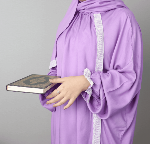 شرشف صلاة لف موف فاتح
