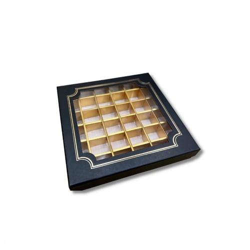 علب شوكولاته مقسم 25