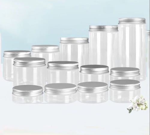 برطمان بلاستيك بغطاء معدني 1400 مل