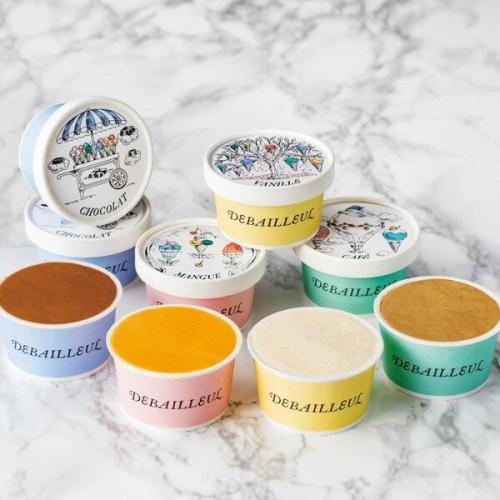 زبدية ورقية 8 انز للنودلز و الحلى طباعه بالشعار