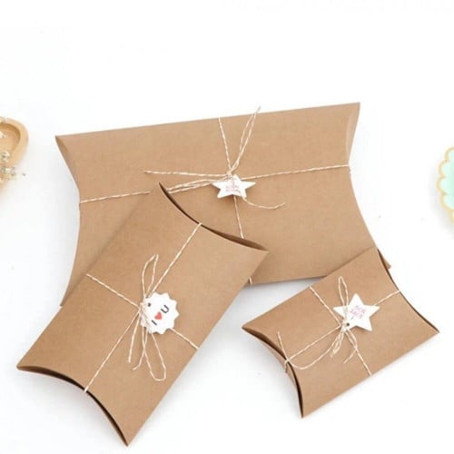 علب ورق شكل مخده