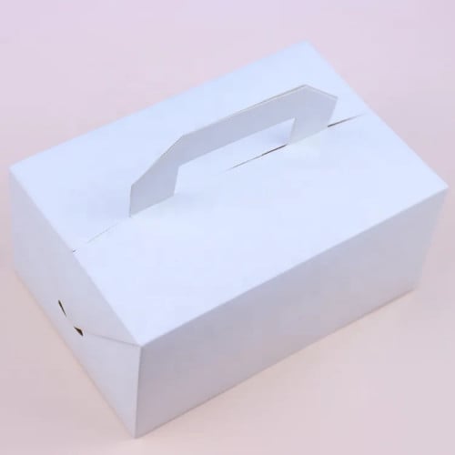 علب ورق مستطيله بمسكة