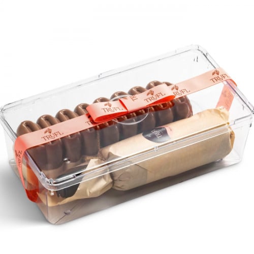 علب اكريلك مستطيل صغير