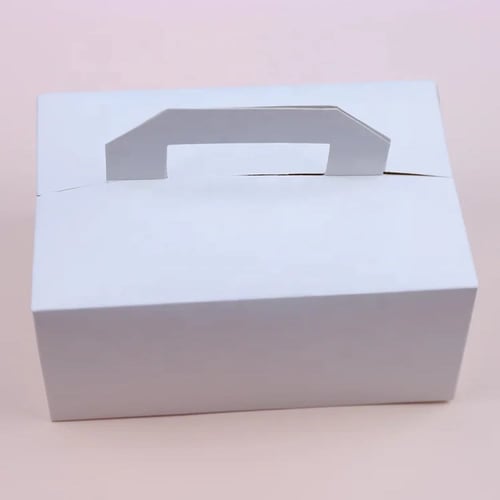 علب ورق مستطيله بمسكة