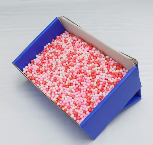 فلين حبيبات للتغليف بعدة الوان