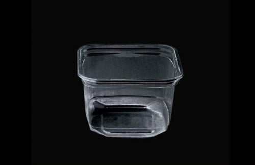 علب مربعه شفافه بغطاء منفصل