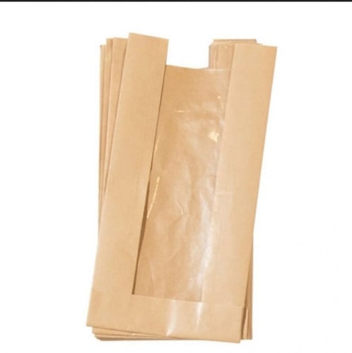 اكياس ورقية بنافذة للمخبوزات