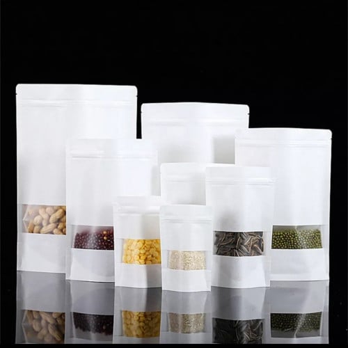 اكياس قهوة و مكسرات ابيض