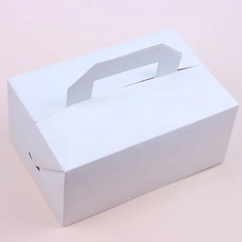 علب ورق مستطيله بمسكة