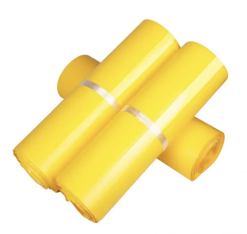 اكياس شحن اصفر 50x60 سم