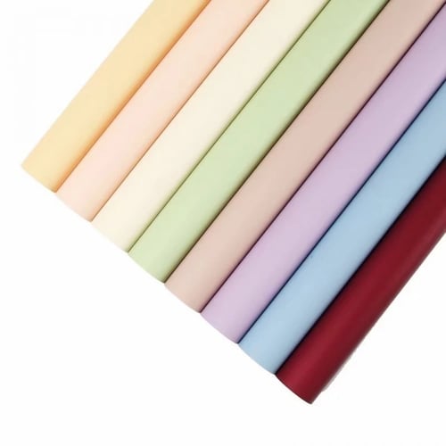 ورق تغليف هدايا ملون سادة