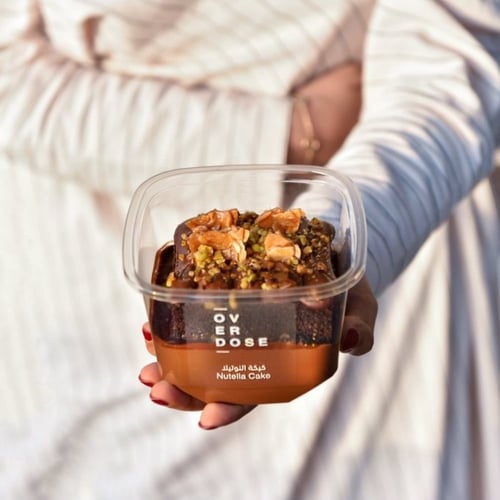 علب مربعه شفافه بغطاء منفصل