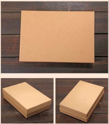 علب ورقيه بغطاء منفصل بمقاسات مختلفة