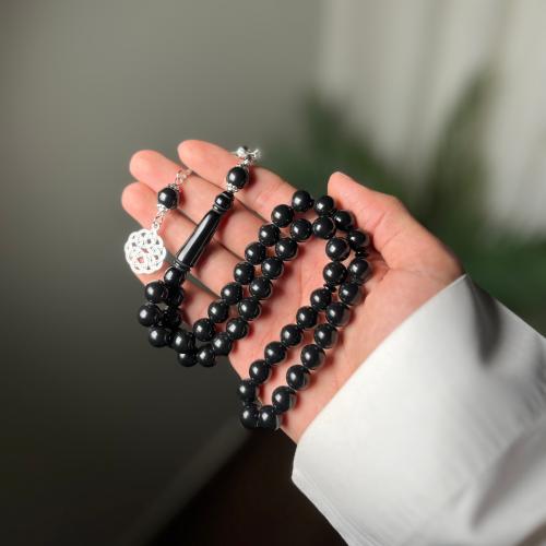 سبحة بكلايت اسود ملكي