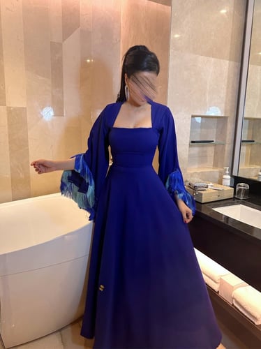 فستان سواريه بلو ستار زفير