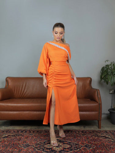 فستان أورانج صن ستون