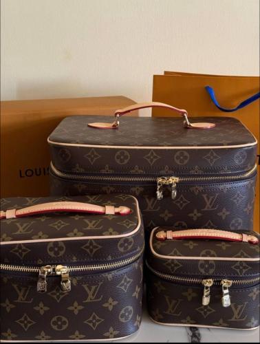 LV makeup bags