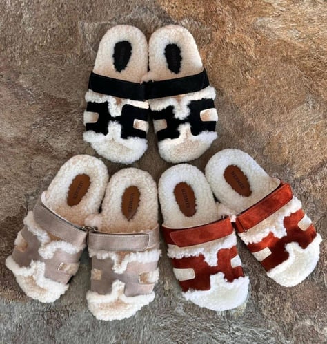 Hermes slipper