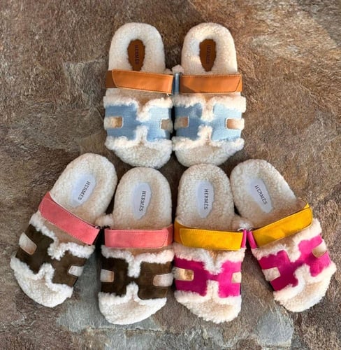 Hermes slipper