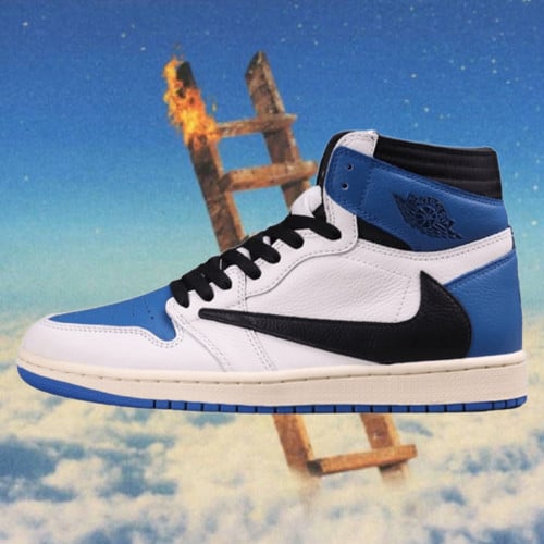 travis scott x fragment x air jordan 1