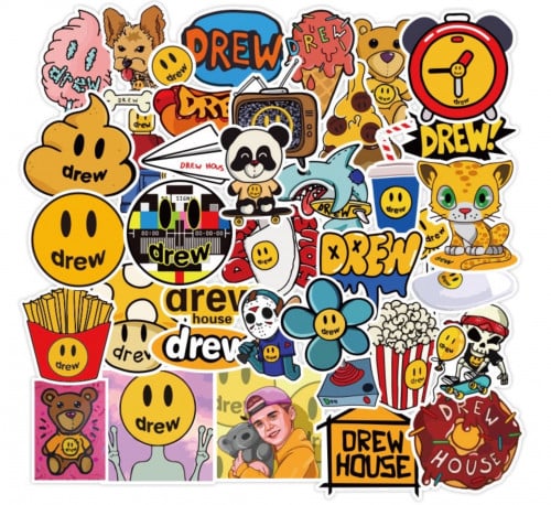 Drew house stickers 10 pieces