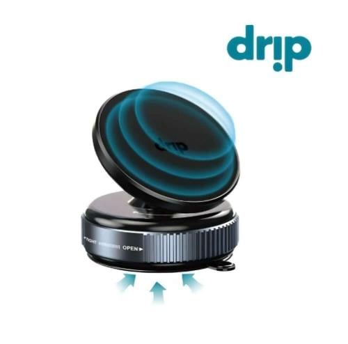 Drip -ستاند شفط للجوال مغناطيسي قابل للدواران 360...
