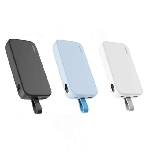 MOMAX - بطارية متنقلة بسعة 20000ملي امبير بكيبل تا...