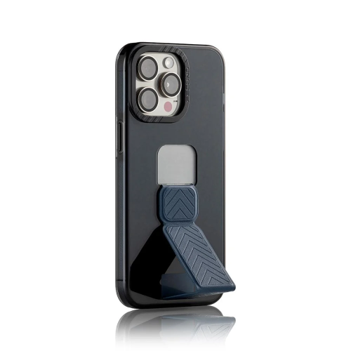 غلاف حماية مقاوم للصدمات مع مسكة - كحلي - FECUND