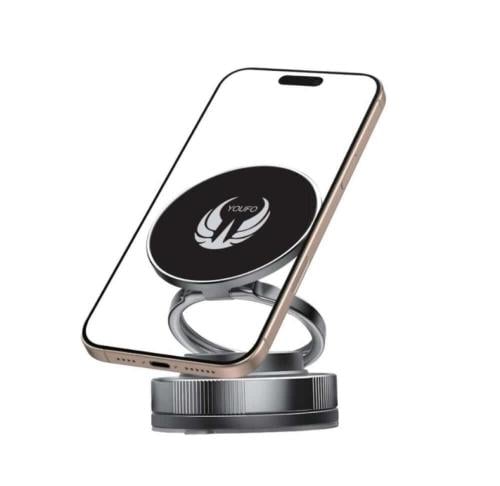 حامل جوال للسياره بتقنيه الشفط ماج سيف-YOUFO