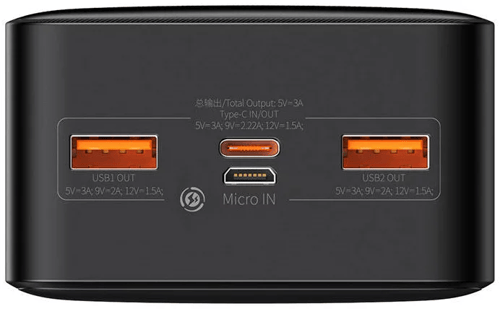 بطارية محمولة سعة 30000 تدعم الشحن السريع 20 واط -...