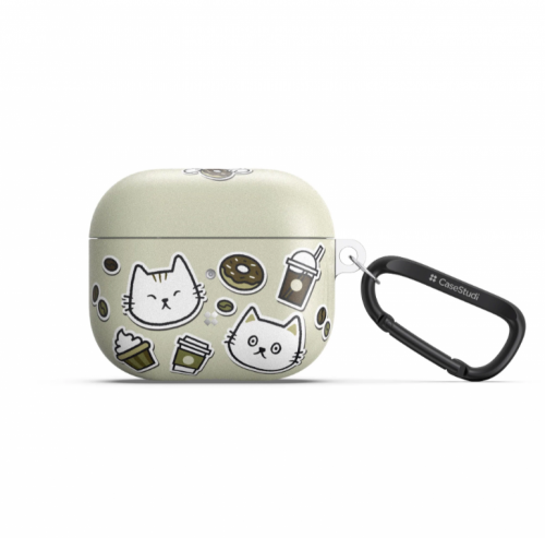 غلاف حماية CAT للايربودز 3 - بيج - CaseStudi