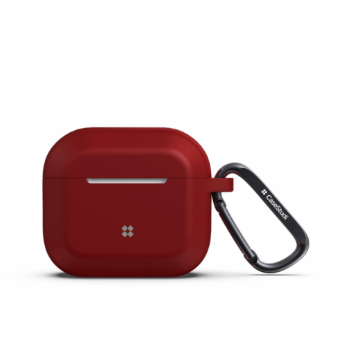 غلاف حماية Eiger ايربودز 3 - أحمر - CaseStudi