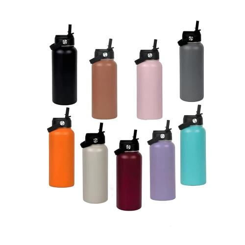 VERTIK - حافظة السوائل 1 لتر ستانلس ستيل تحافظ على...