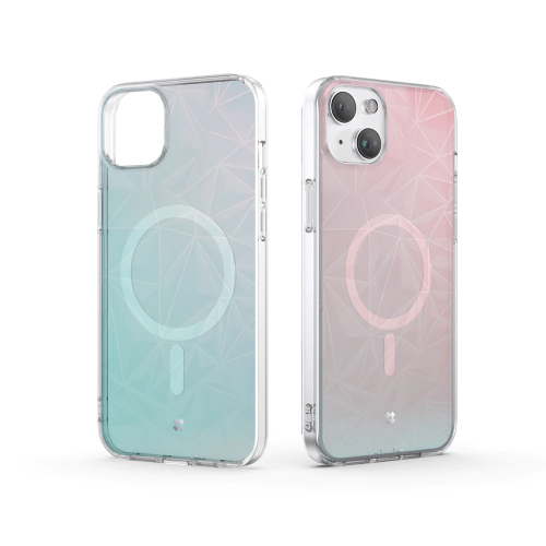 غلاف GALA للايفون 15 داعم للماق سيف - كريستالي - C...