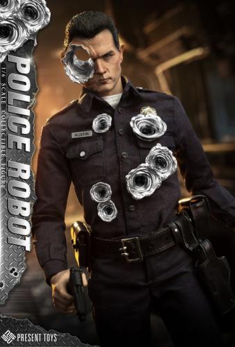 PRESENT TOYS SP62 1/6 Police Robot Figure