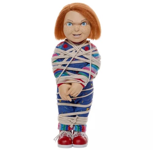Chucky tied up