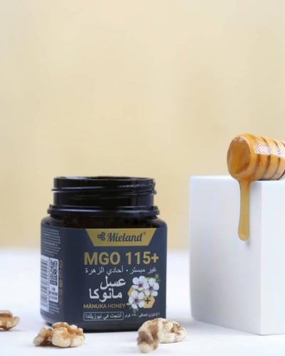 عسل المانوكا النيوزلندي ( 115 MGO ) ربع كيلو من AU...