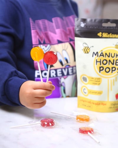 حلاو مصاص المانوكا للأطفال