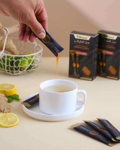 أكياس عسل المانوكا بالجينسنج 300MGO