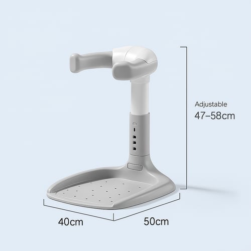 مروش للاطفال بوضعية الوقوف من البلاستيك الناعم