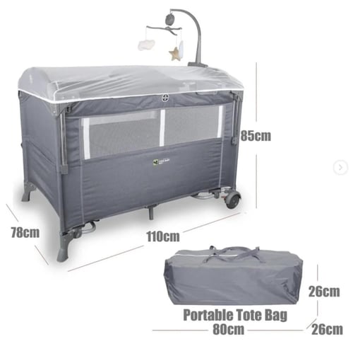 بكج سرير و محبس أطفال + حوض استحمام