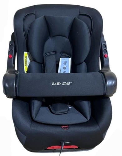 كرسي سيارة بحاجز حماية أمامي قابل للتعديل لأمان مض...