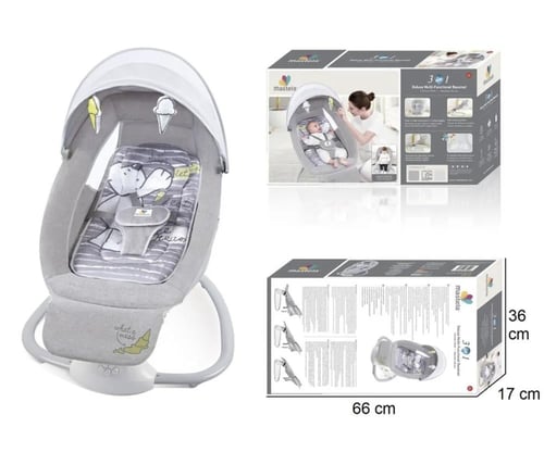 كرسي هزاز ماستيلا 3 في 1 + مسند الأرجل