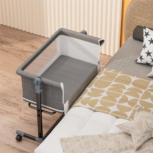 سرير مواليد جانبي + محبس