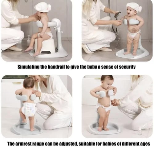 مروش للاطفال بوضعية الوقوف من البلاستيك الناعم